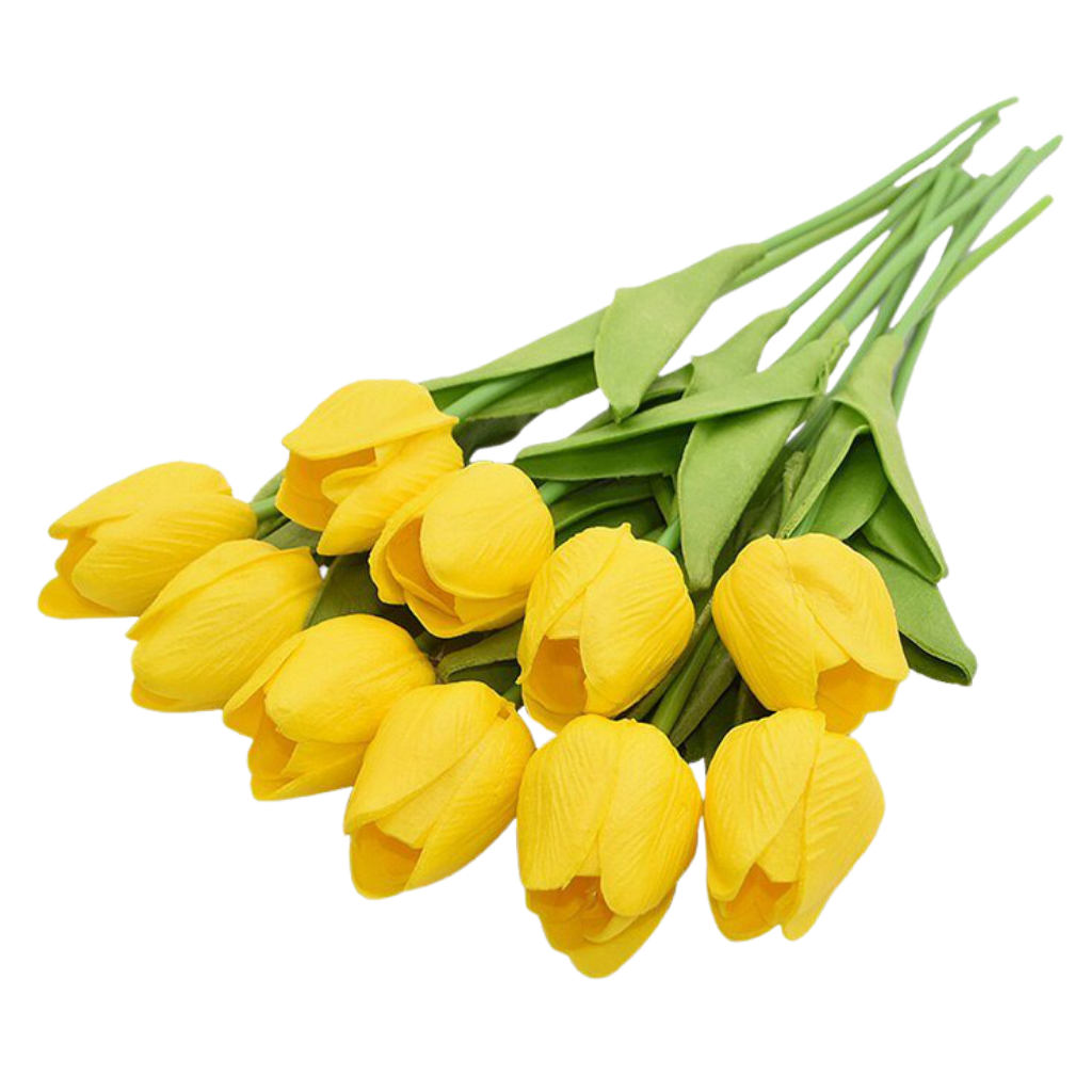 Fleur de tulipe artificielle (10 Pcs) - Ozerty
