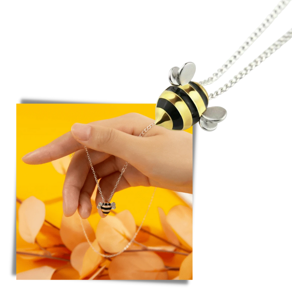 Collier en forme d’abeille  - Ozerty