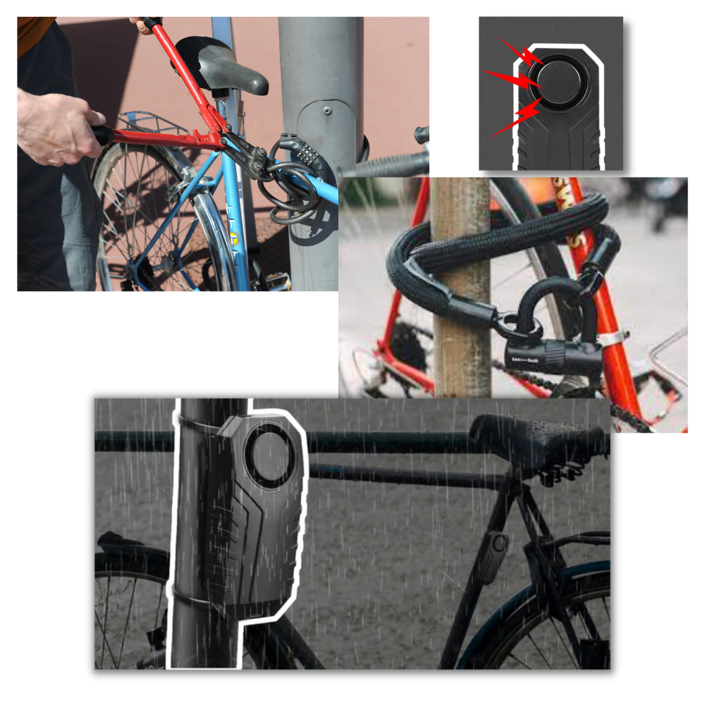 Système d'alarme électrique pour vélo - Ozerty