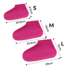 1 Paire de couvre-chaussures imperméables en silicone  - Ozerty