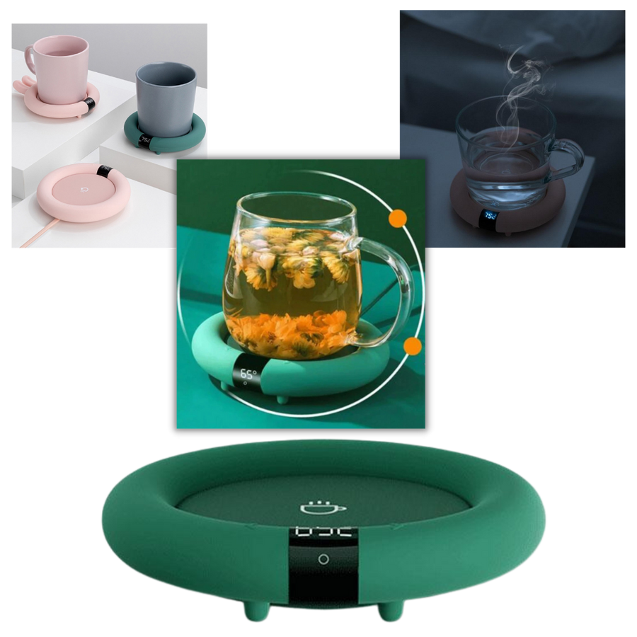 Sous-verre chauffant électrique pour tasse