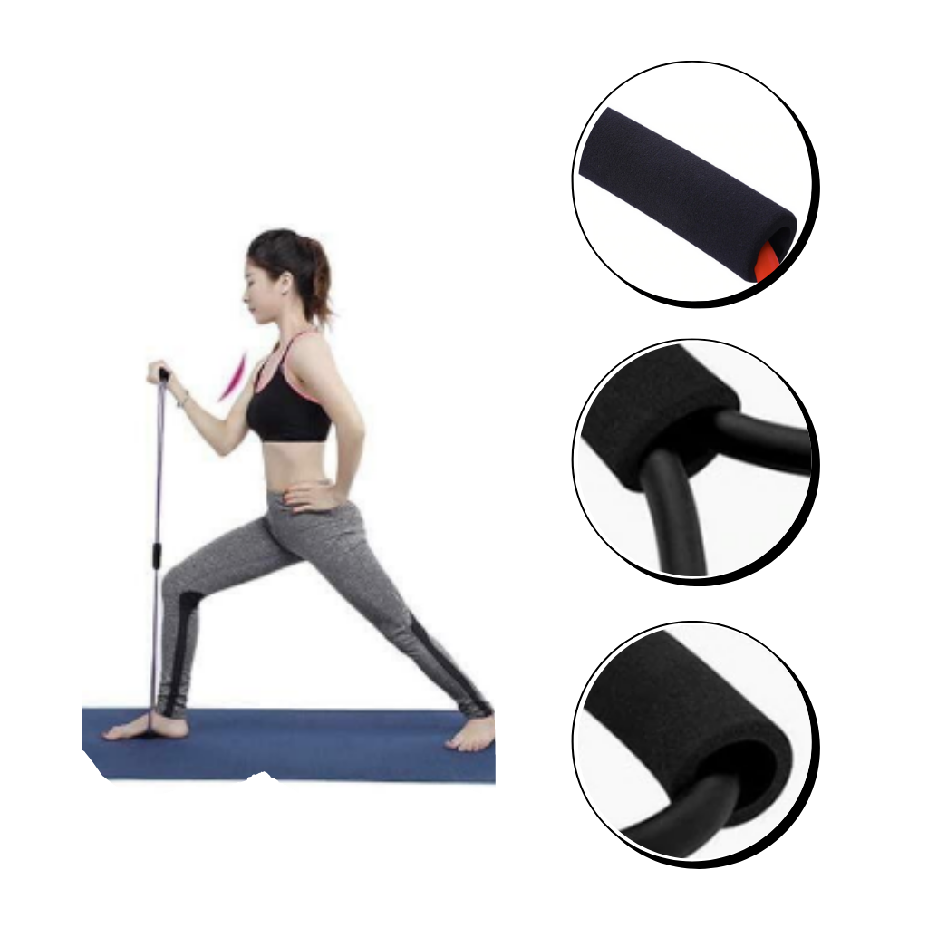 Resistance band with handles 
