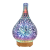 Diffuseur d'huiles essentielles motif feux d'artifice en forme de vase - Ozerty