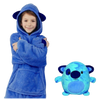 Peluche à capuche pliable 2 en 1 - Ozayti