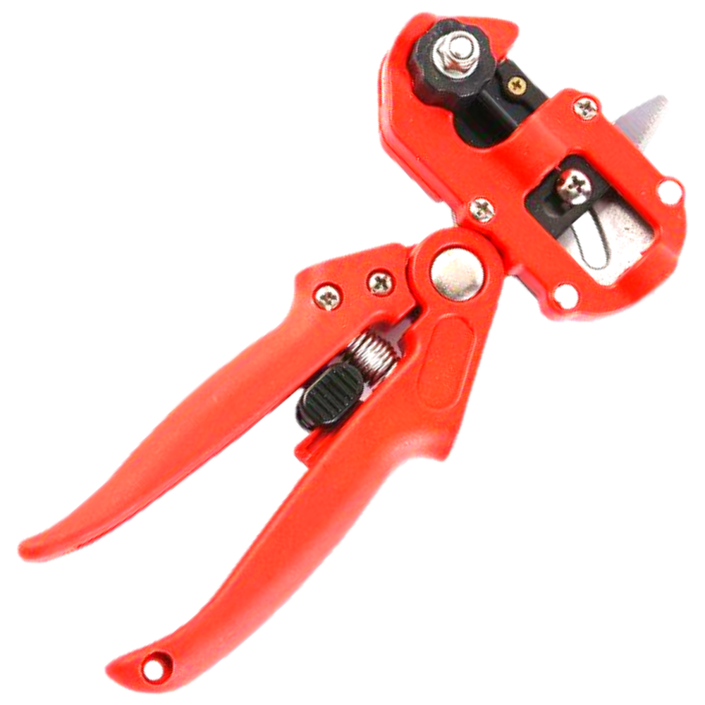 Garden pruning shears and grafting tool