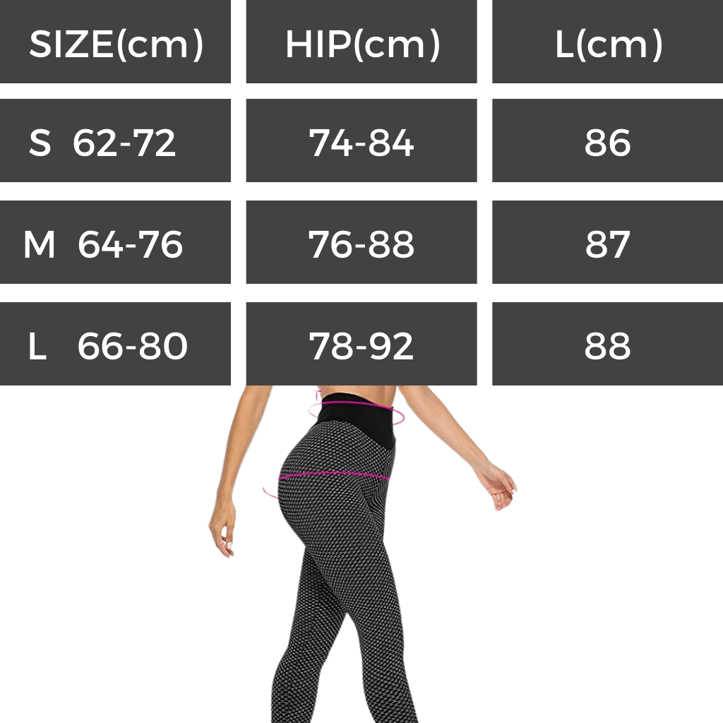 Leggings d'entraînement push-up anticellulite taille haute - Ozayti