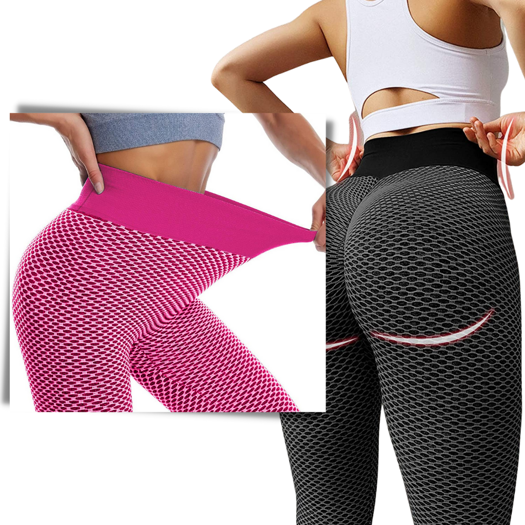 Leggings d'entraînement push-up anticellulite taille haute - Ozayti