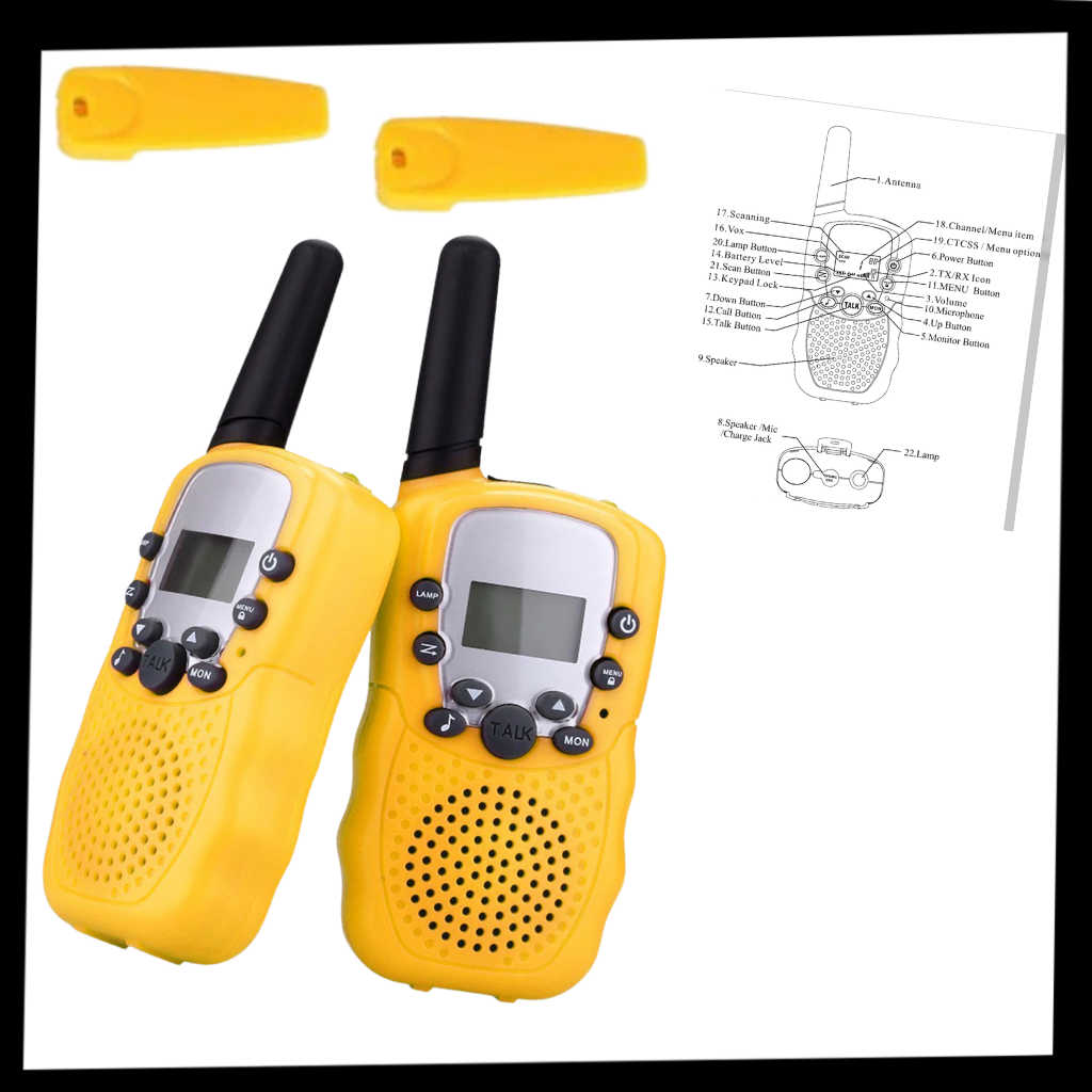 Talkies-walkies pour enfants (2 éléments) - Ozerty