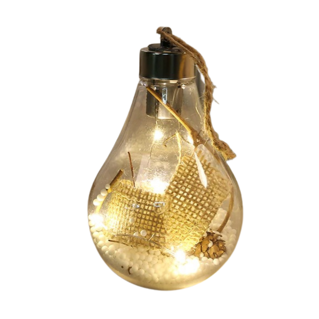 Transparent LED Christmas Ball Bulb