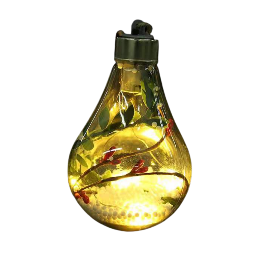 Transparent LED Christmas Ball Bulb