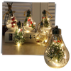 Ampoule Boule de Noël Transparente à LED - Ozerty