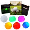 Lot de 6 balles de golf lumineuses à LED