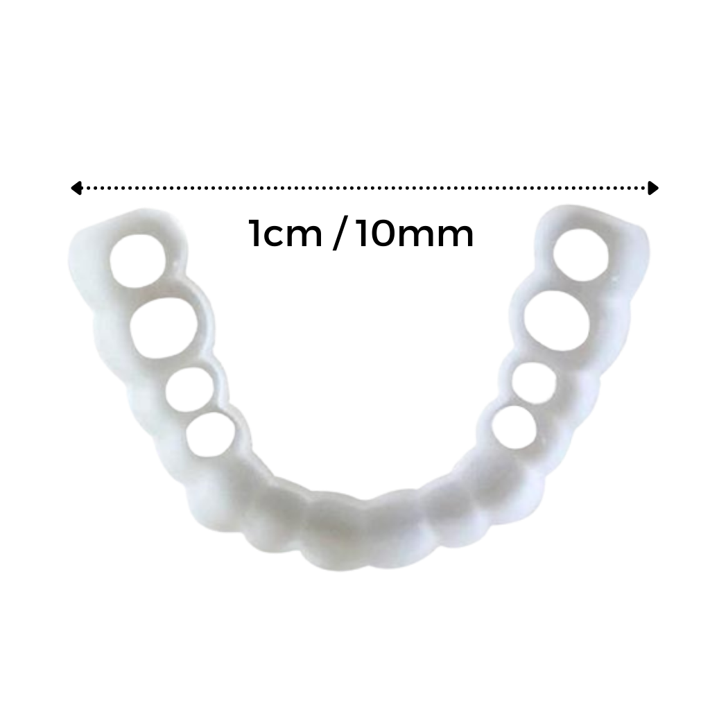 Couverture dentaire sourire parfait - gouttière confortable - Ozerty