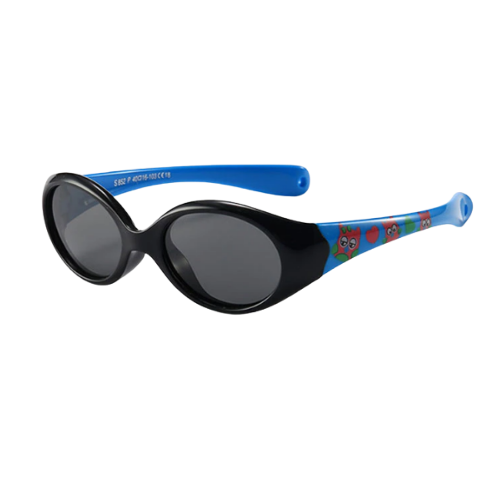 Polarized Baby Sunglasses with Strap for Ages 0-3