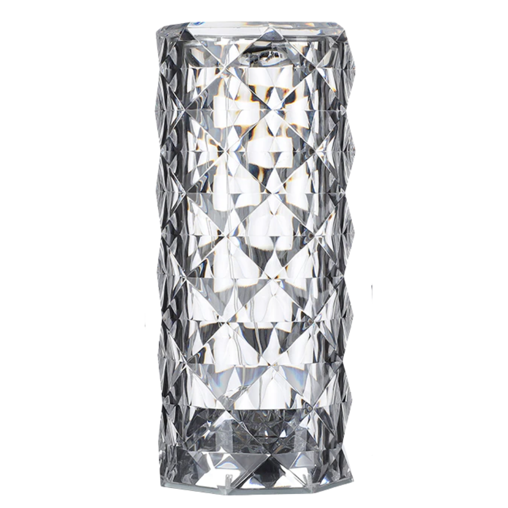 Lampe de luxe en cristal pour table