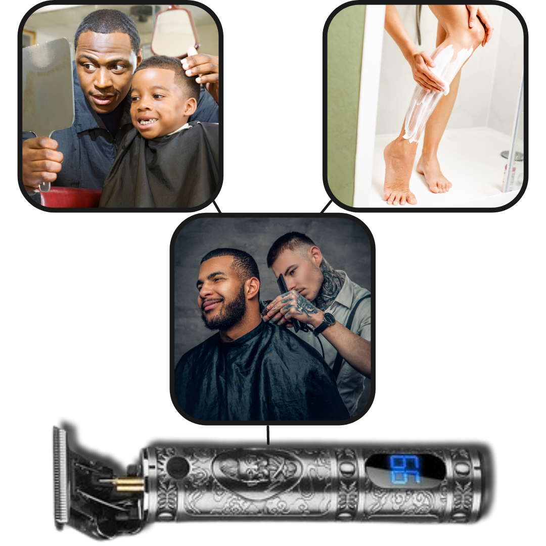 Tondeuse de barbier rechargeable - Ozerty