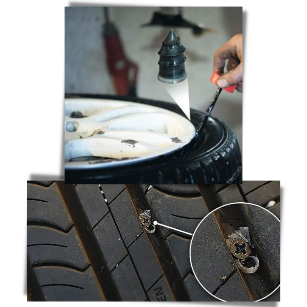 Clous de réparation de pneus en caoutchouc - Ozerty
