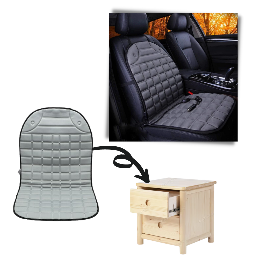 Housse de siège chauffante pour voiture, SUV et camion - Ozerty