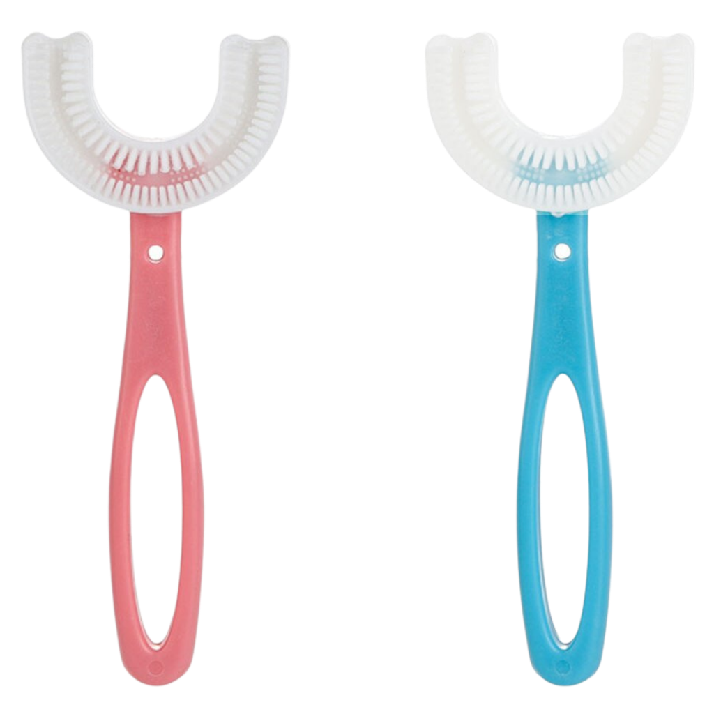 Brosse à dents en forme de u pour enfants (paquet de 2) - Ozerty