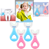 Brosse à dents en forme de u pour enfants (paquet de 2)