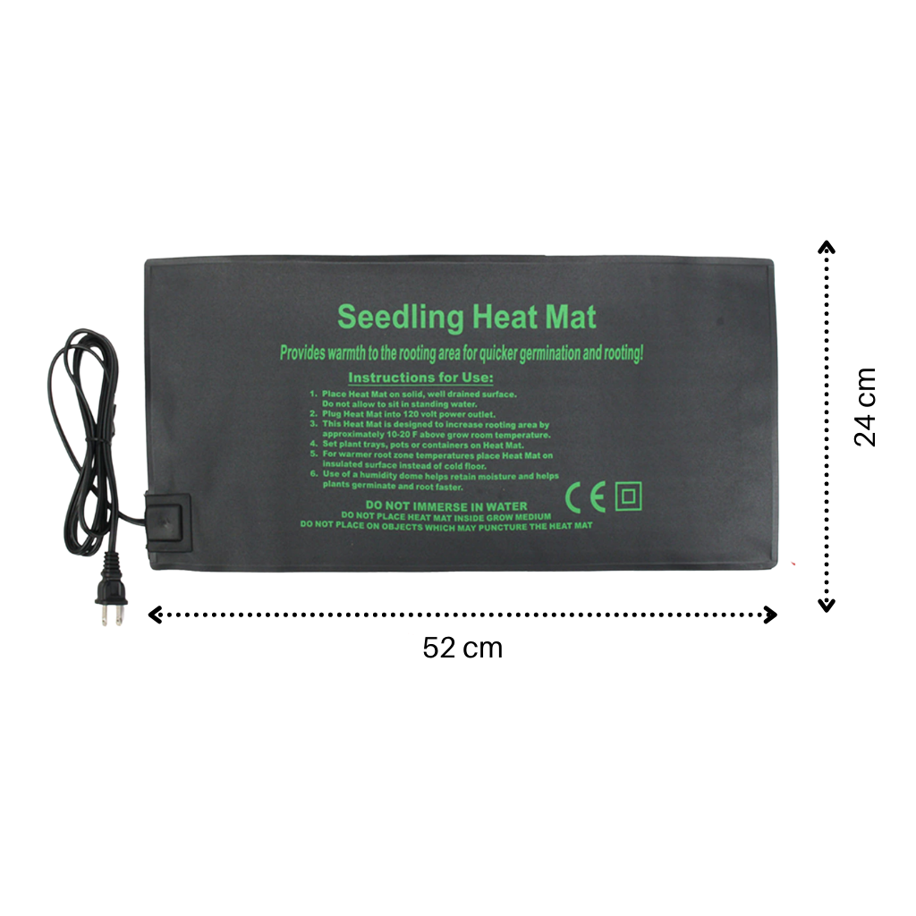 Seedling heating mat