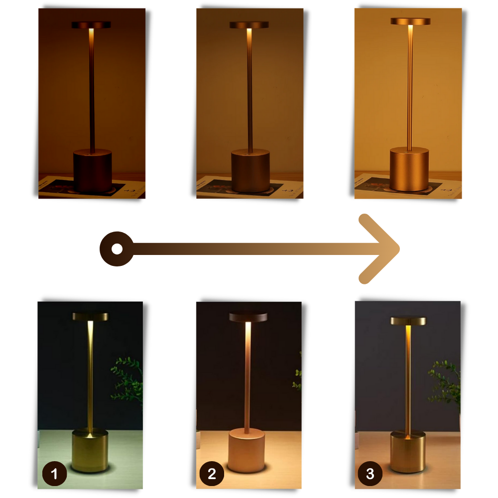 Lampe de table rechargeable sans fil

 - Ozerty