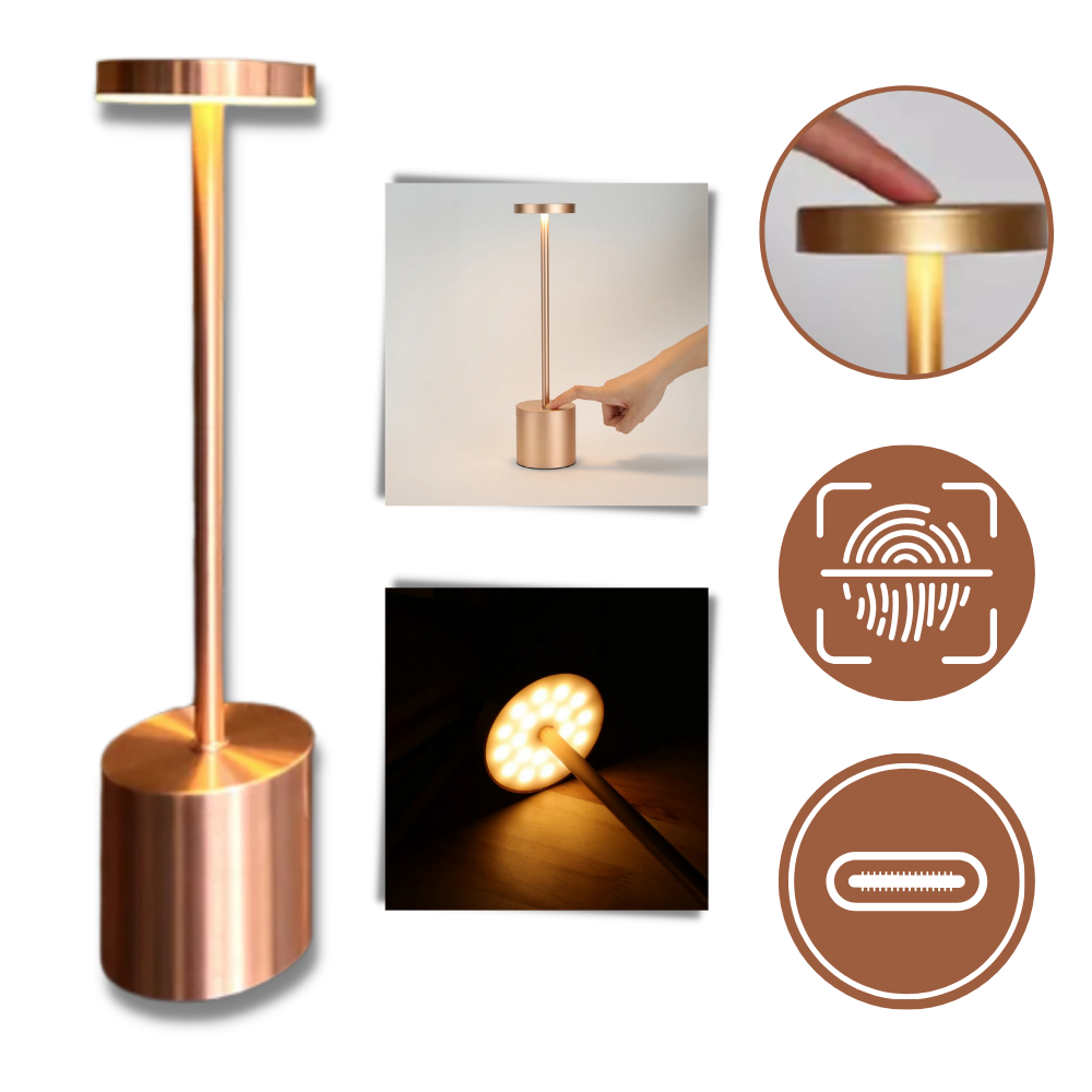 Lampe de table rechargeable sans fil

 - Ozerty