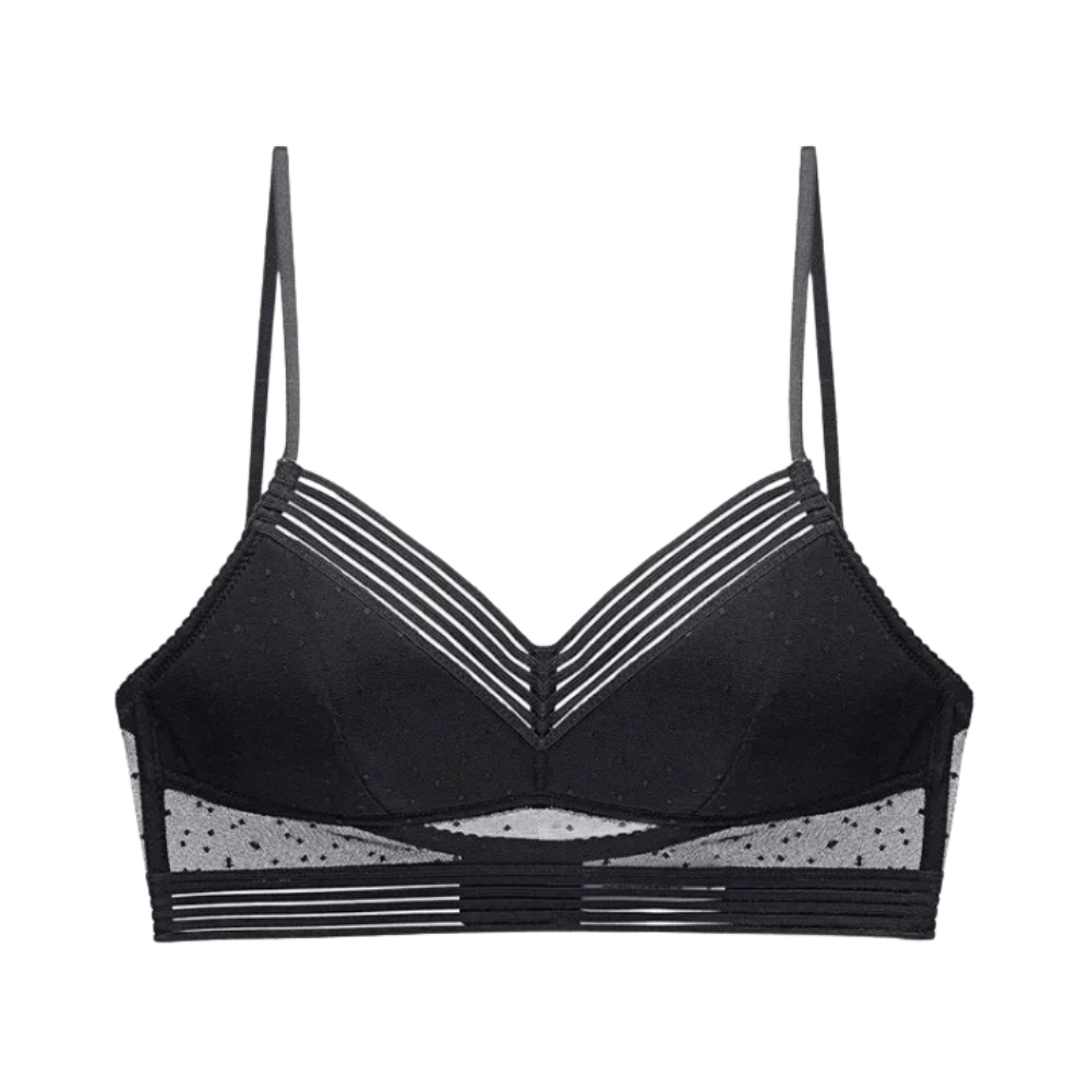 Soutien-gorge invisible en dentelle pour un style homogène -Noir/SNoir/MNoir/LNoir/XLNoir/XXL - Ozerty