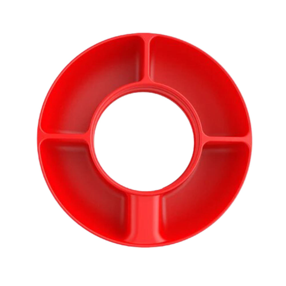 Anneau à collation pour Mug Stanley en Silicone -Rouge  - Ozerty