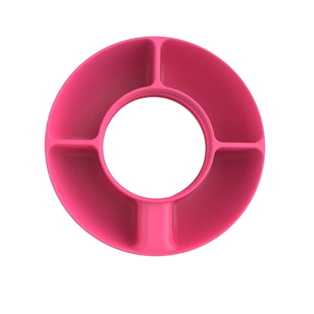 Anneau à collation pour Mug Stanley en Silicone -Rouge rosé - Ozerty
