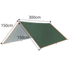 Kit de bâche de camping imperméable - Ouistiprix