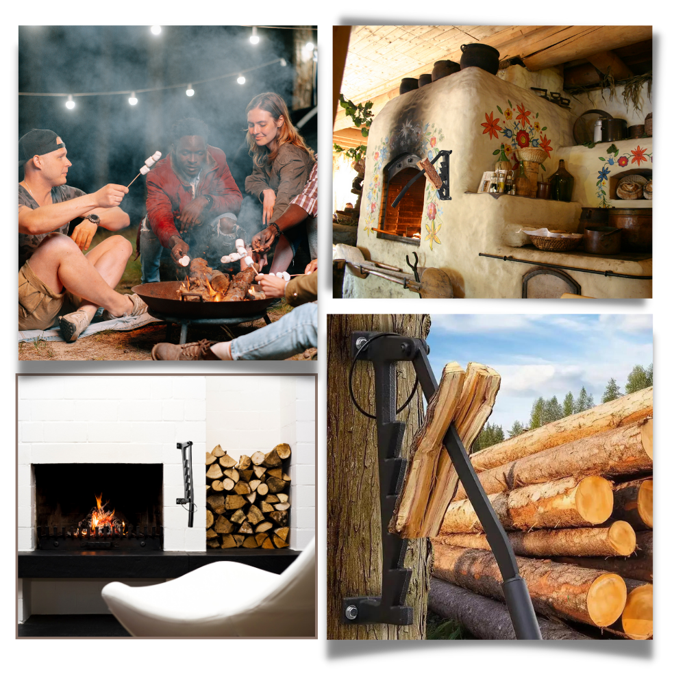 Fendeur de bois de chauffage mural

 - Ozerty